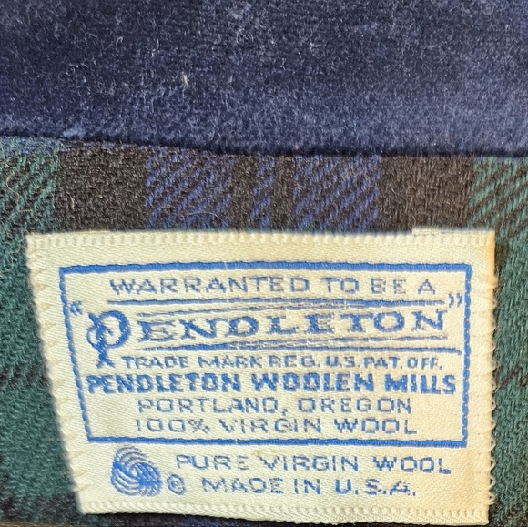 Women's 24 plus size Pendelton plaid wool skirt suit (uc) - Picture 5 of 12